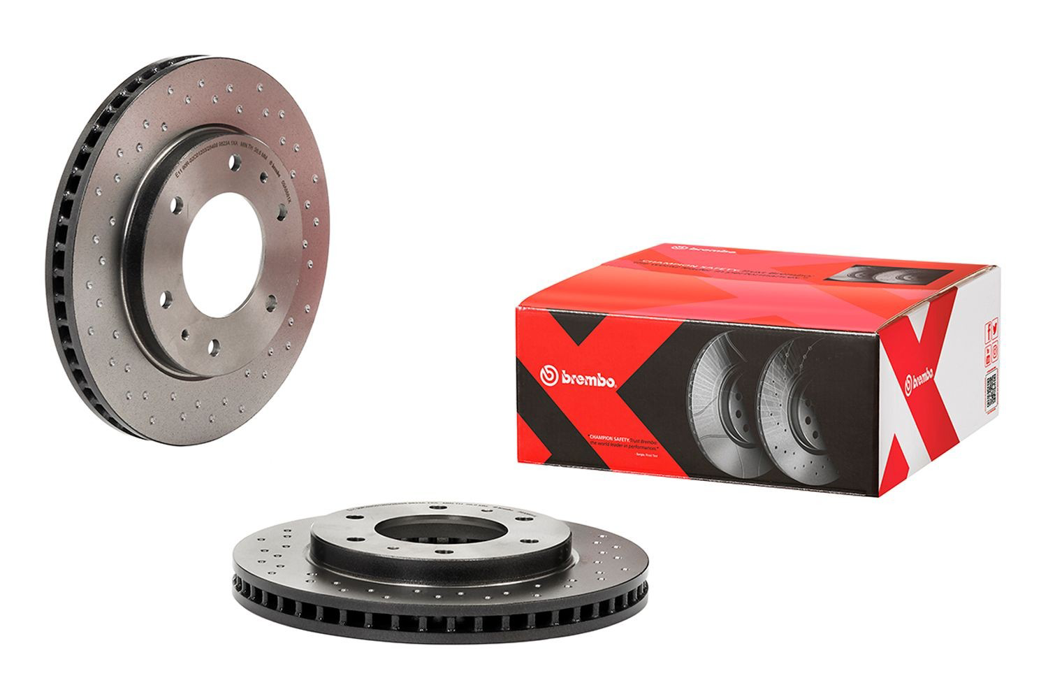 Tarcza hamulcowa przednia 09A8681X Brembo
