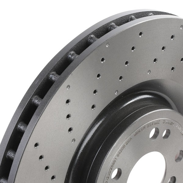 Tarcza hamulcowa przednia 09A96021 Brembo