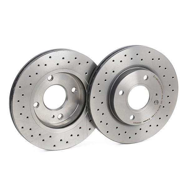 Tarcza hamulcowa przednia 09A9682X Brembo