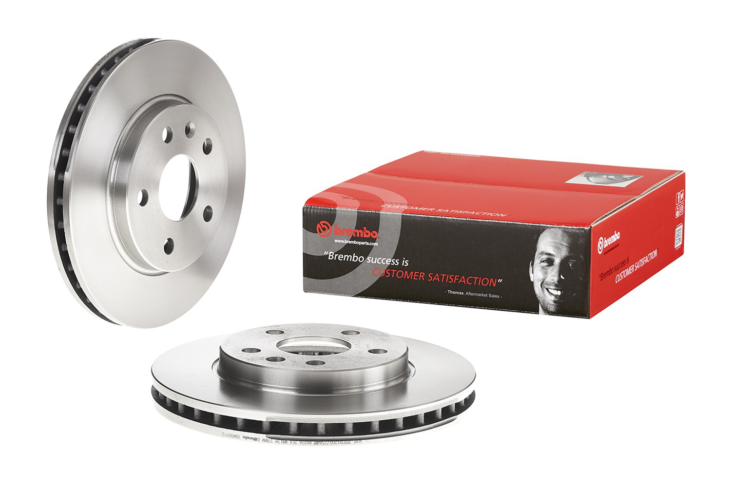Do koszyka 09A96910 Brembo Tarcza hamulcowa przednia
