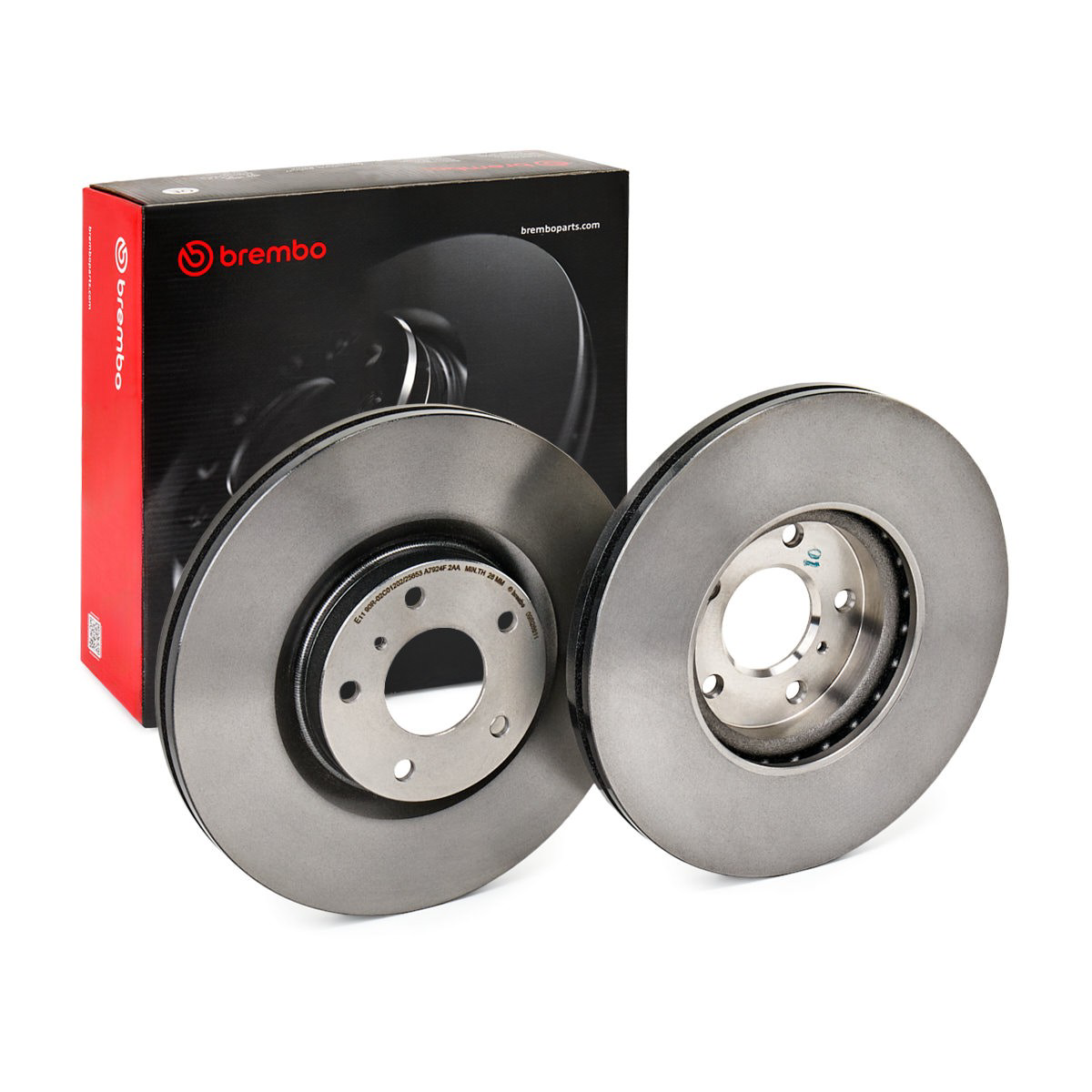 Tarcza hamulcowa przednia 09B26611 Brembo