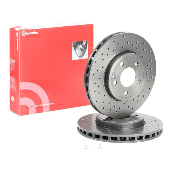 Tarcza hamulcowa przednia 09B3444X Brembo