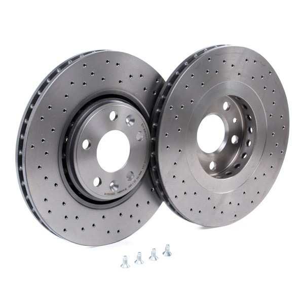 Tarcza hamulcowa przednia 09B3521X Brembo