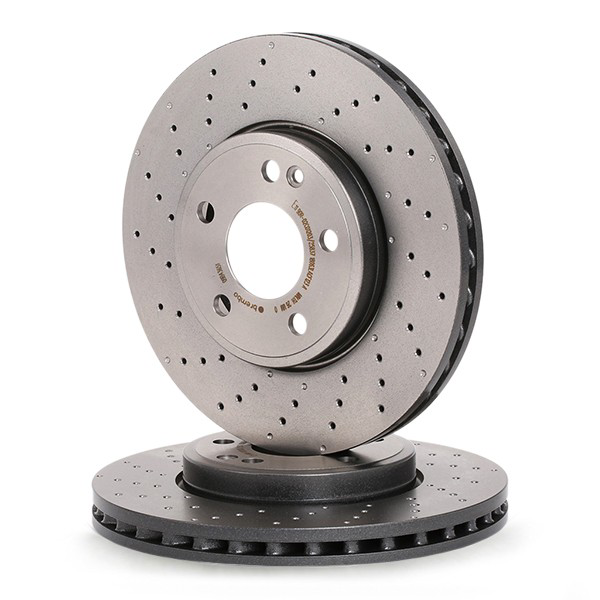 Tarcza hamulcowa przednia 09B43651 Brembo