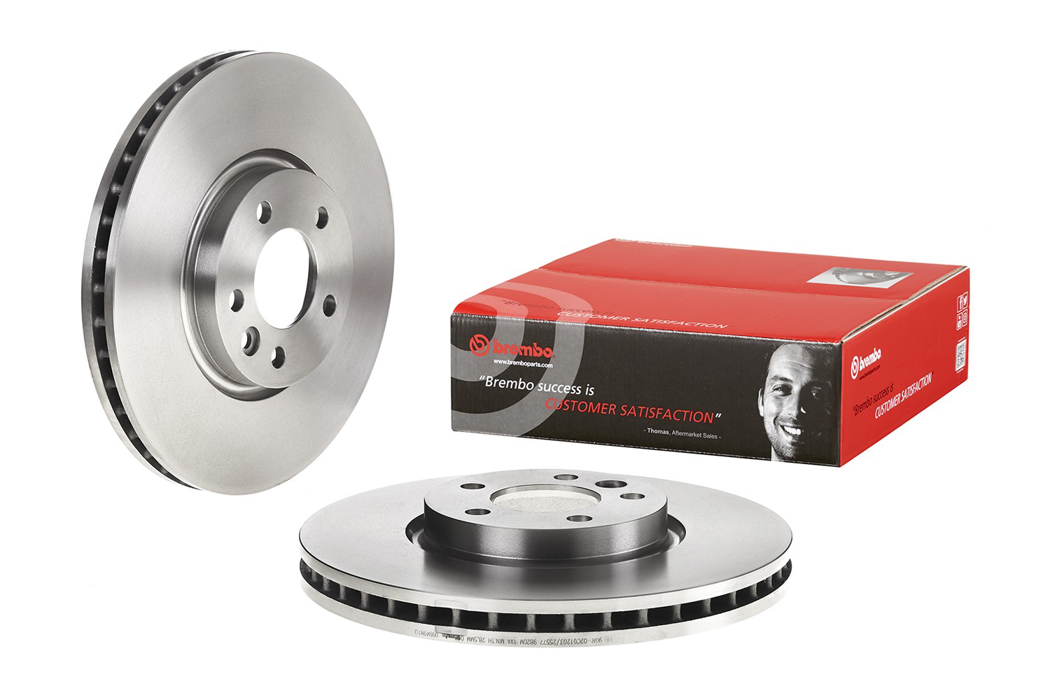 Do koszyka 09B49810 Brembo Tarcza hamulcowa przednia