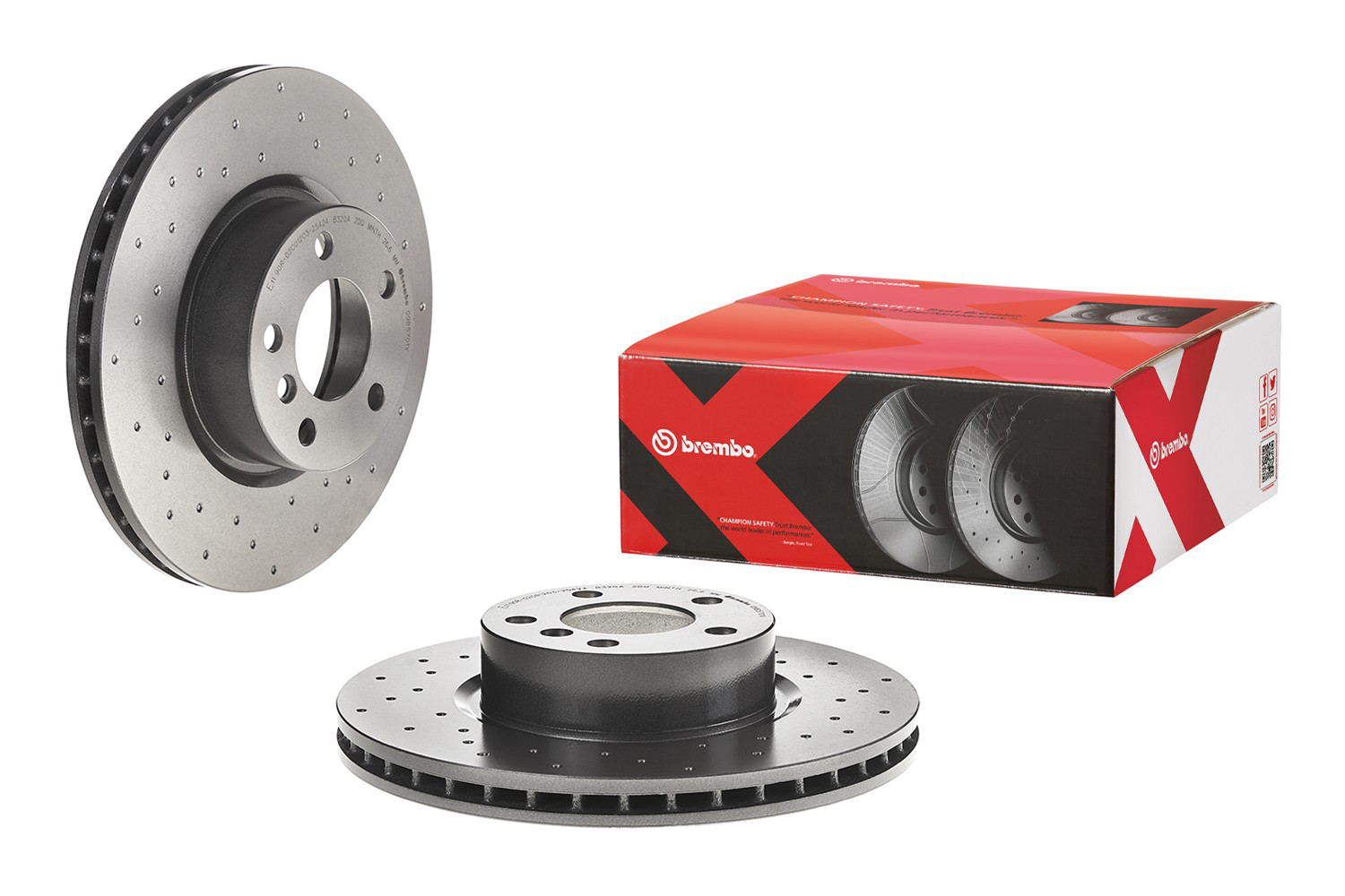 Tarcza hamulcowa przednia Brembo 09B5701X cena, od 85,63 USD