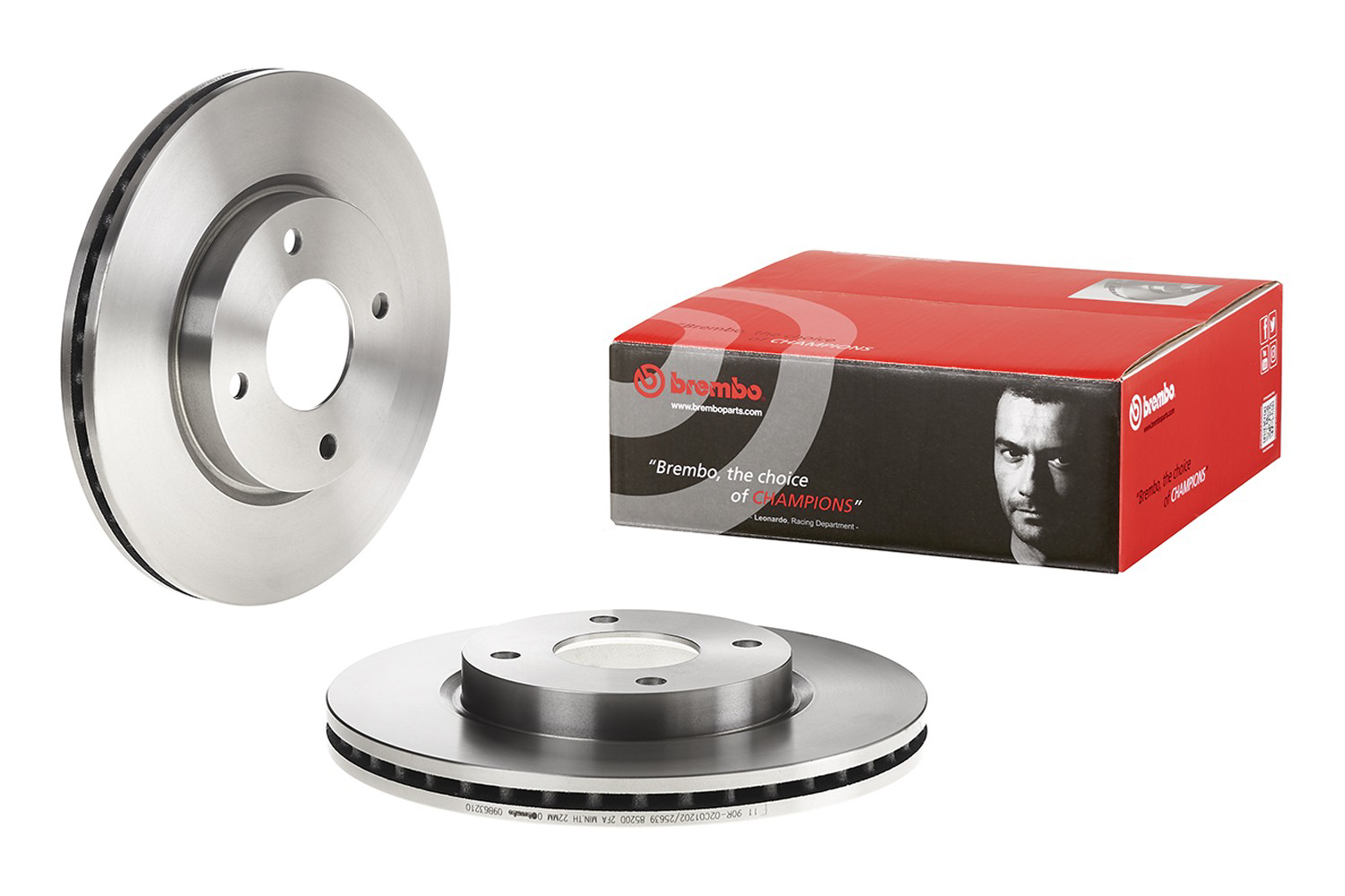 Do koszyka 09B63210 Brembo Tarcza hamulcowa przednia
