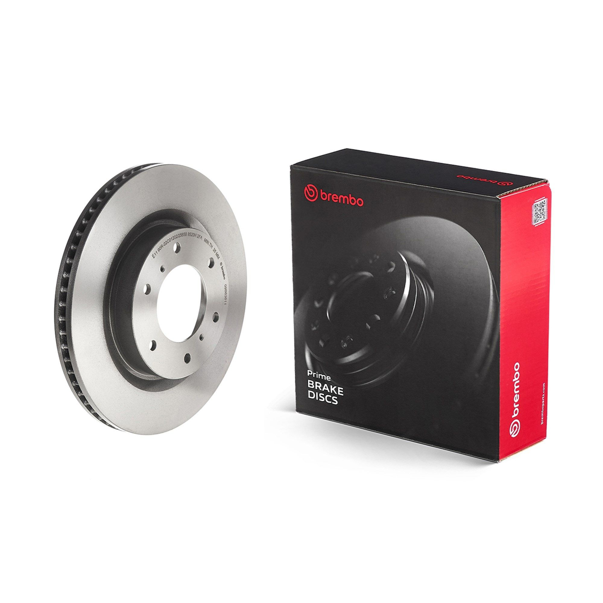 Tarcza hamulcowa przednia Brembo 09B63611 cena, od 66,49 USD