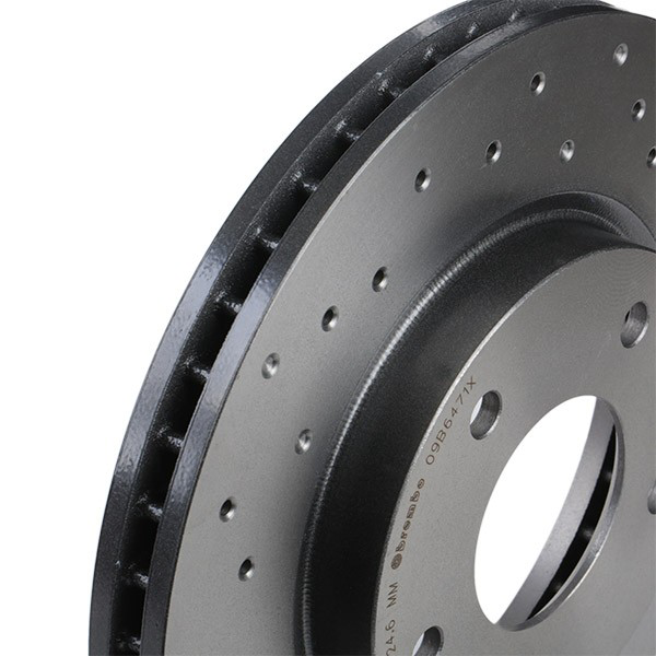 Tarcza hamulcowa przednia 09B6471X Brembo