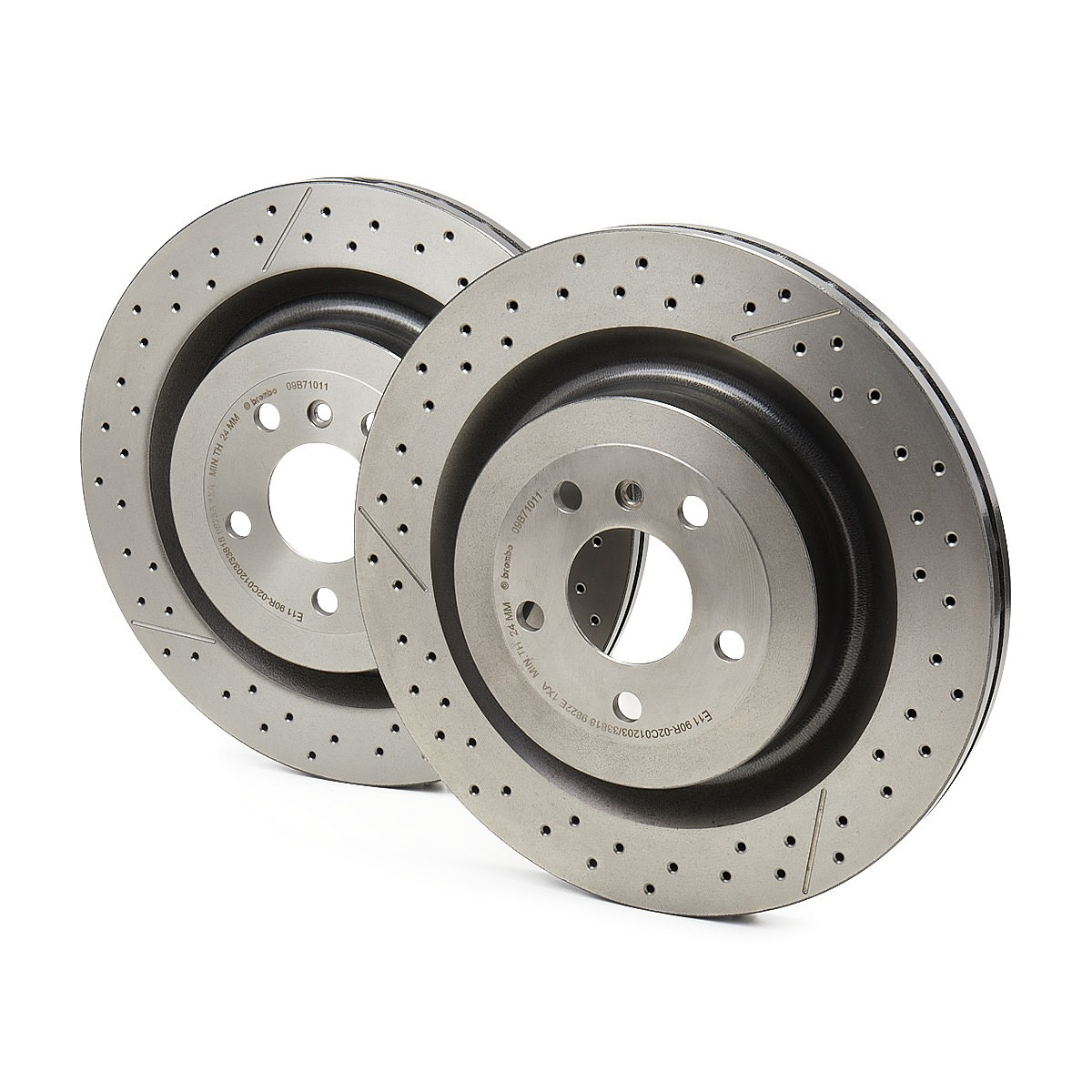 Tarcza hamulcowa tylna 09B71011 Brembo
