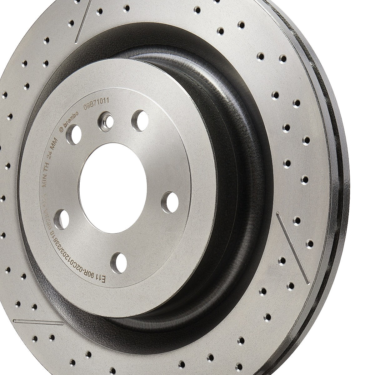 09B71011 Brembo Tarcza hamulcowa tylna