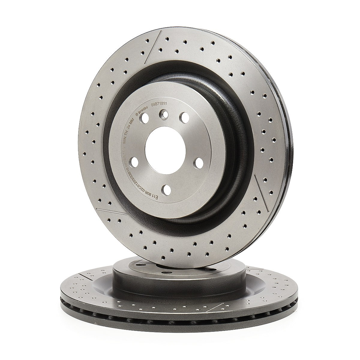Tarcza hamulcowa tylna 09B71011 Brembo