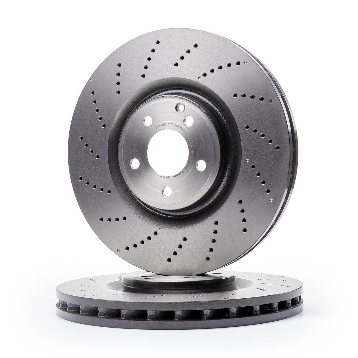 Tarcza hamulcowa przednia Brembo 09B74751