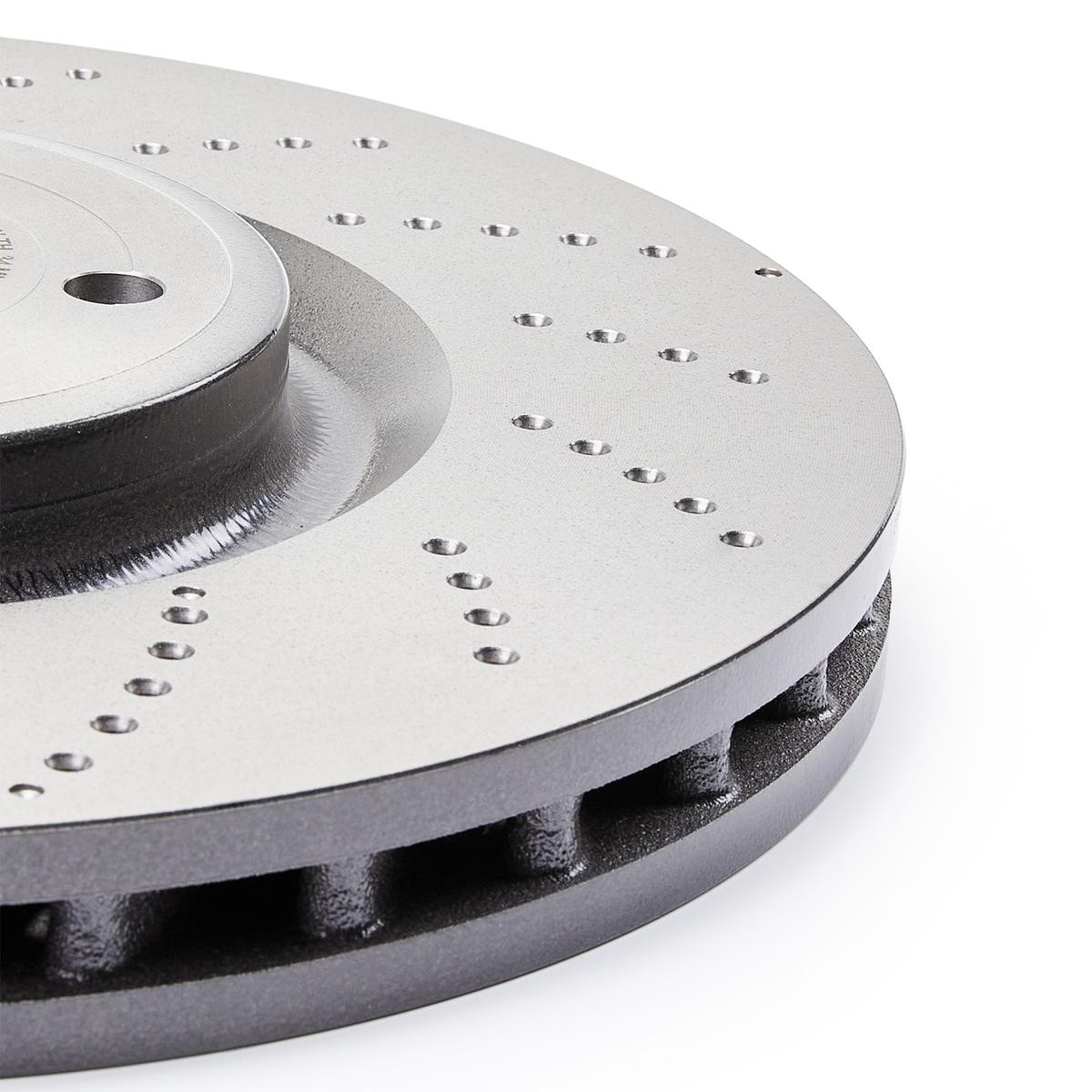 Tarcza hamulcowa przednia 09B74751 Brembo