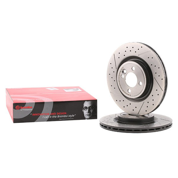 Tarcza hamulcowa przednia 09B75421 Brembo