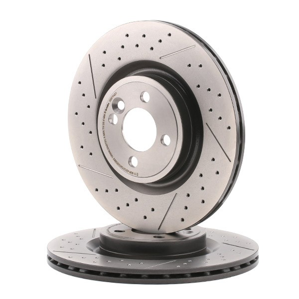 Tarcza hamulcowa przednia Brembo 09B75421 cena, od 106,56 USD