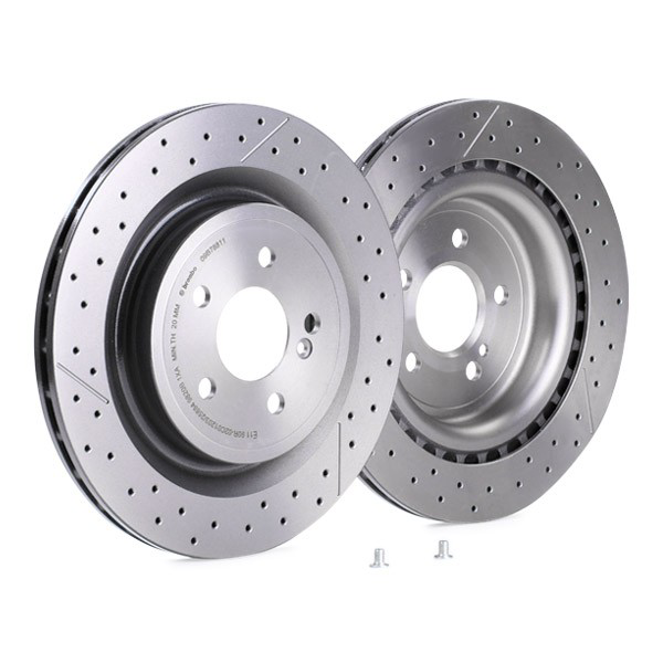 Tarcza hamulcowa tylna 09B78811 Brembo