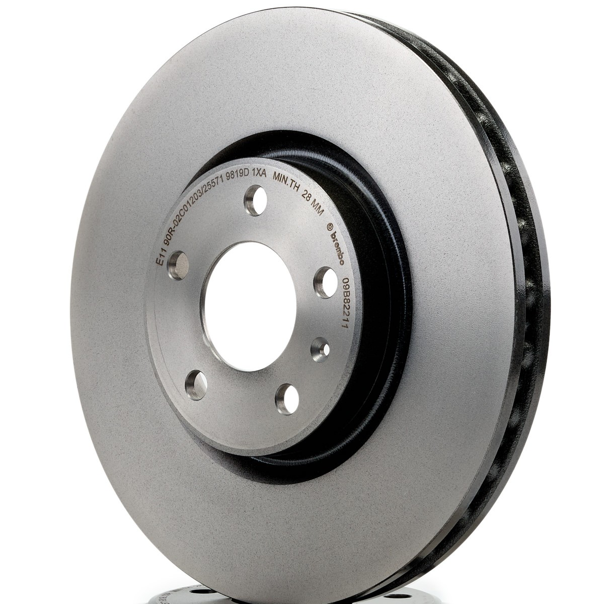 Tarcza hamulcowa przednia 09B82211 Brembo