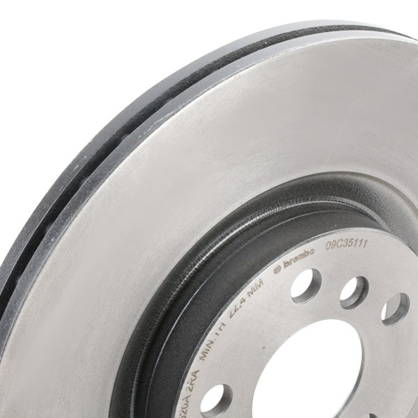 Tarcza hamulcowa przednia 09C35111 Brembo