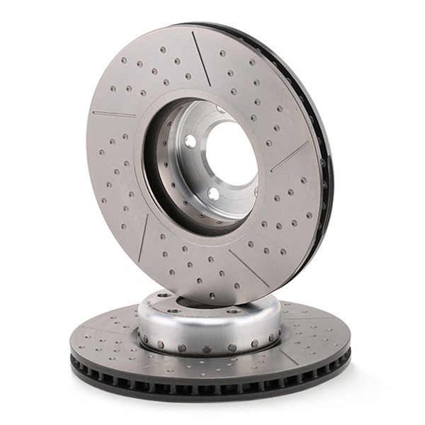 Tarcza hamulcowa przednia 09C39813 Brembo