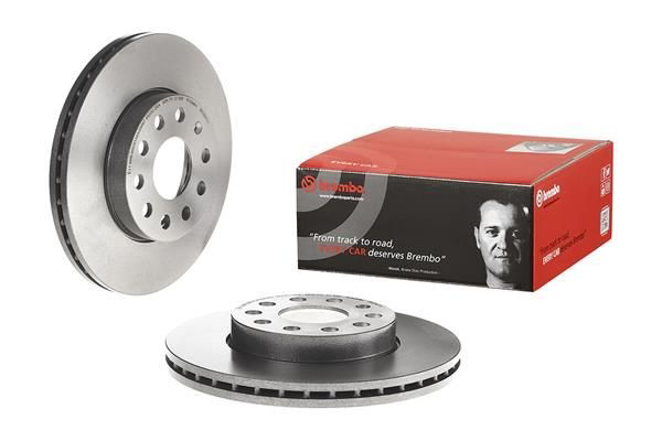 Tarcza hamulcowa przednia 09C54711 Brembo