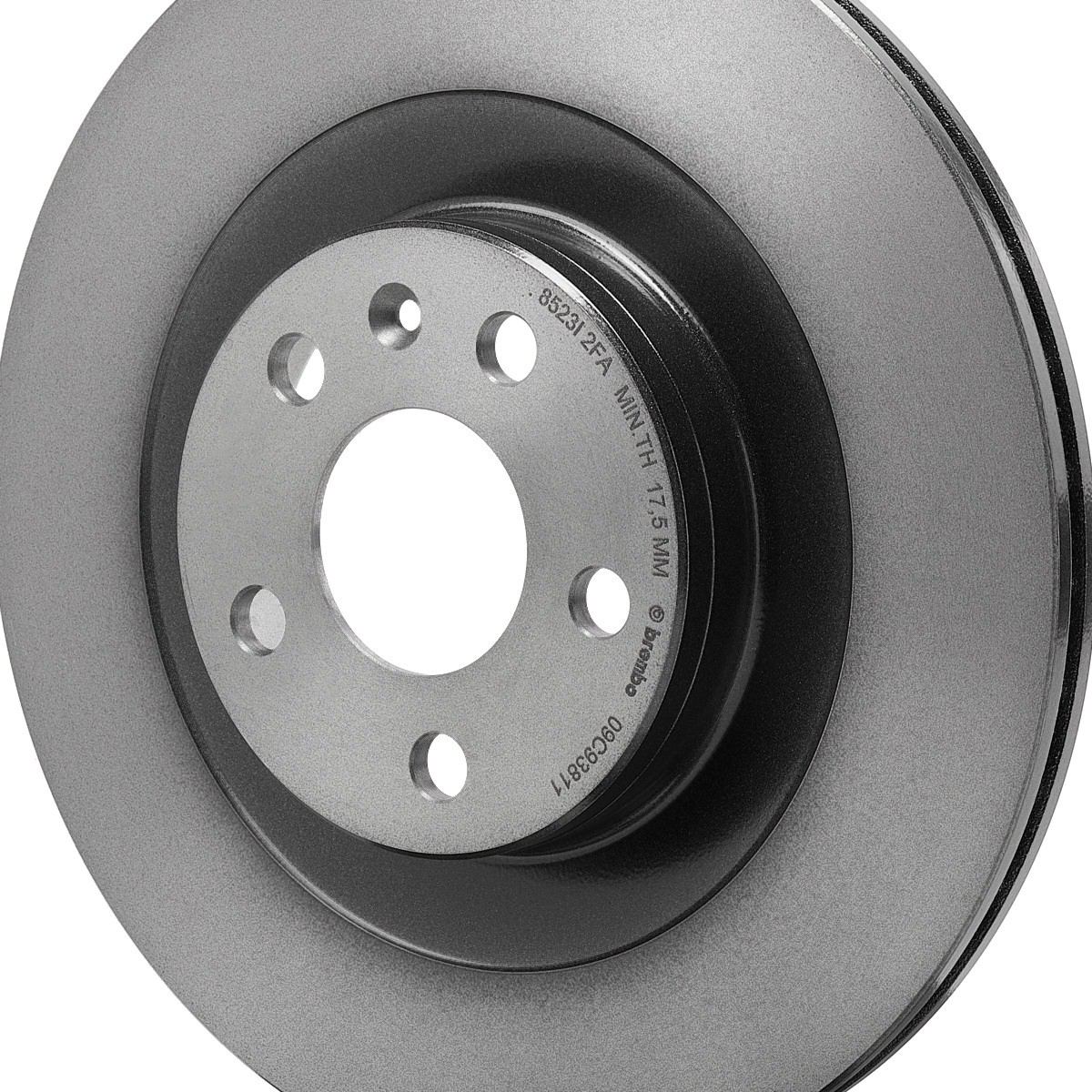 Tarcza hamulcowa tylna 09C93811 Brembo