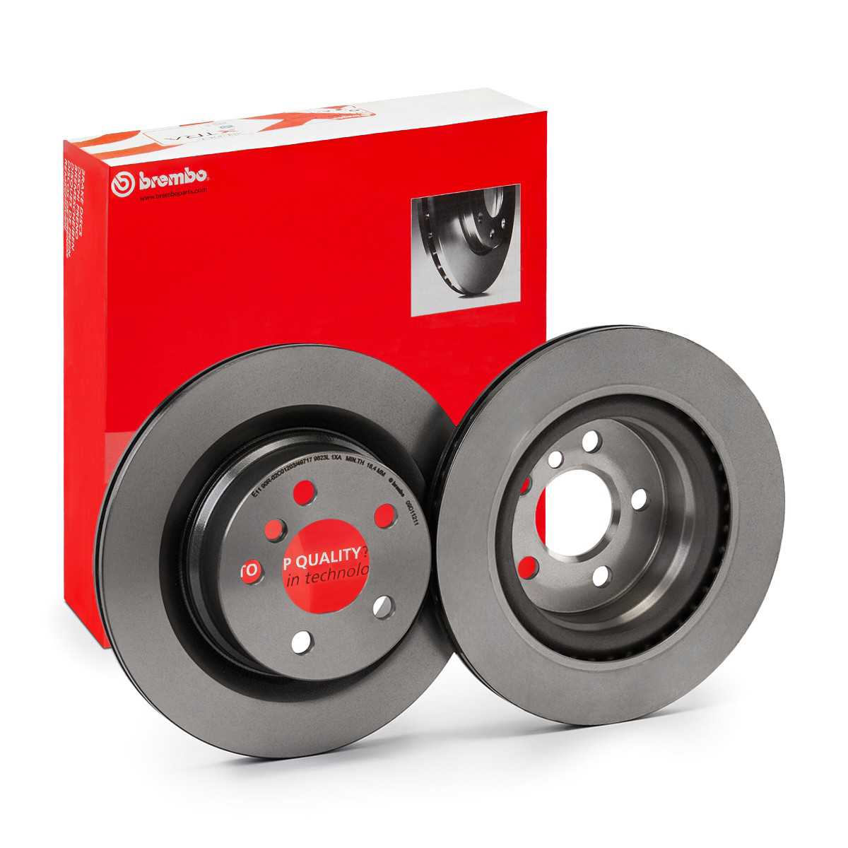 Tarcza hamulcowa tylna Brembo 09D11211 cena, od 93,11 USD