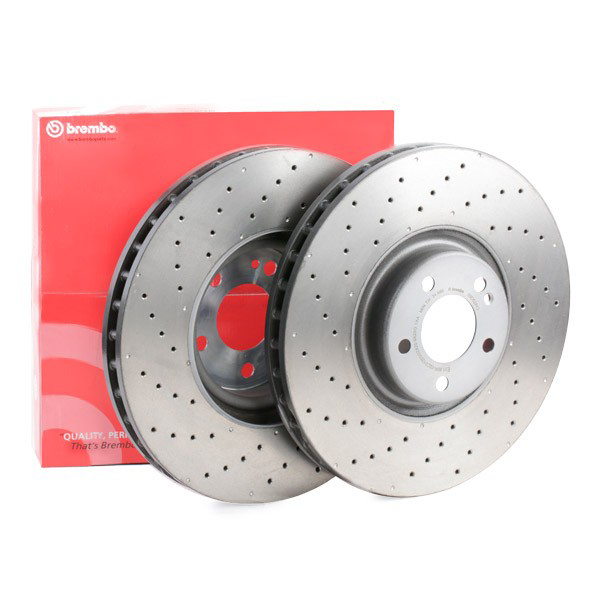 Tarcza hamulcowa przednia 09D52413 Brembo