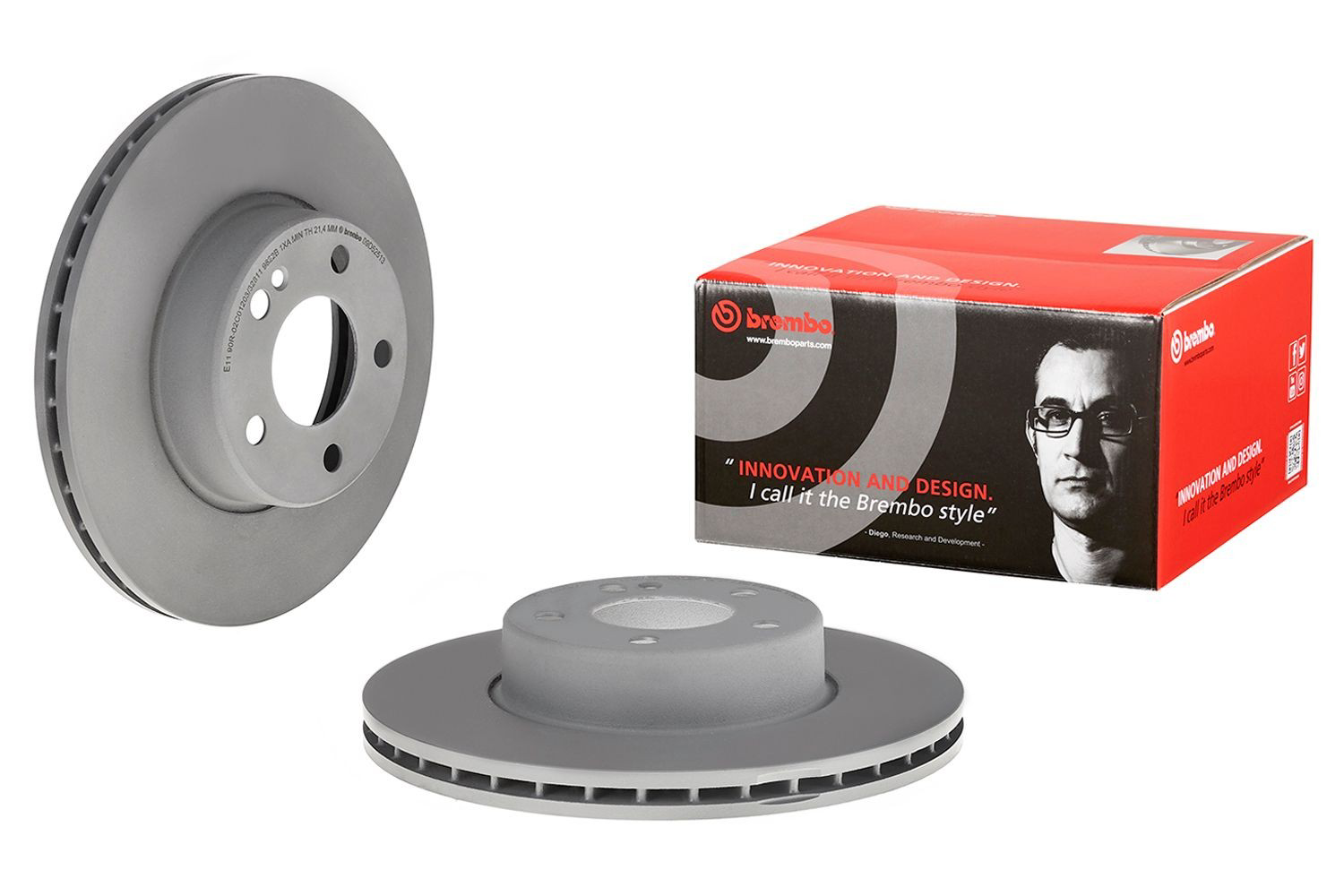 Tarcza hamulcowa przednia Brembo 09D52513