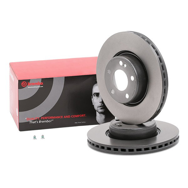 Tarcza hamulcowa przednia 09D52613 Brembo