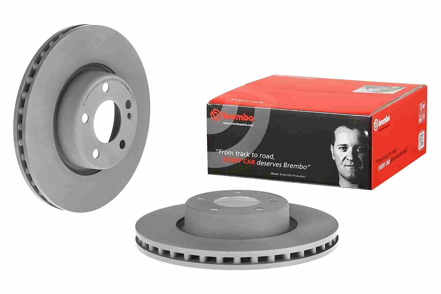 09D52613 Brembo Tarcza hamulcowa przednia