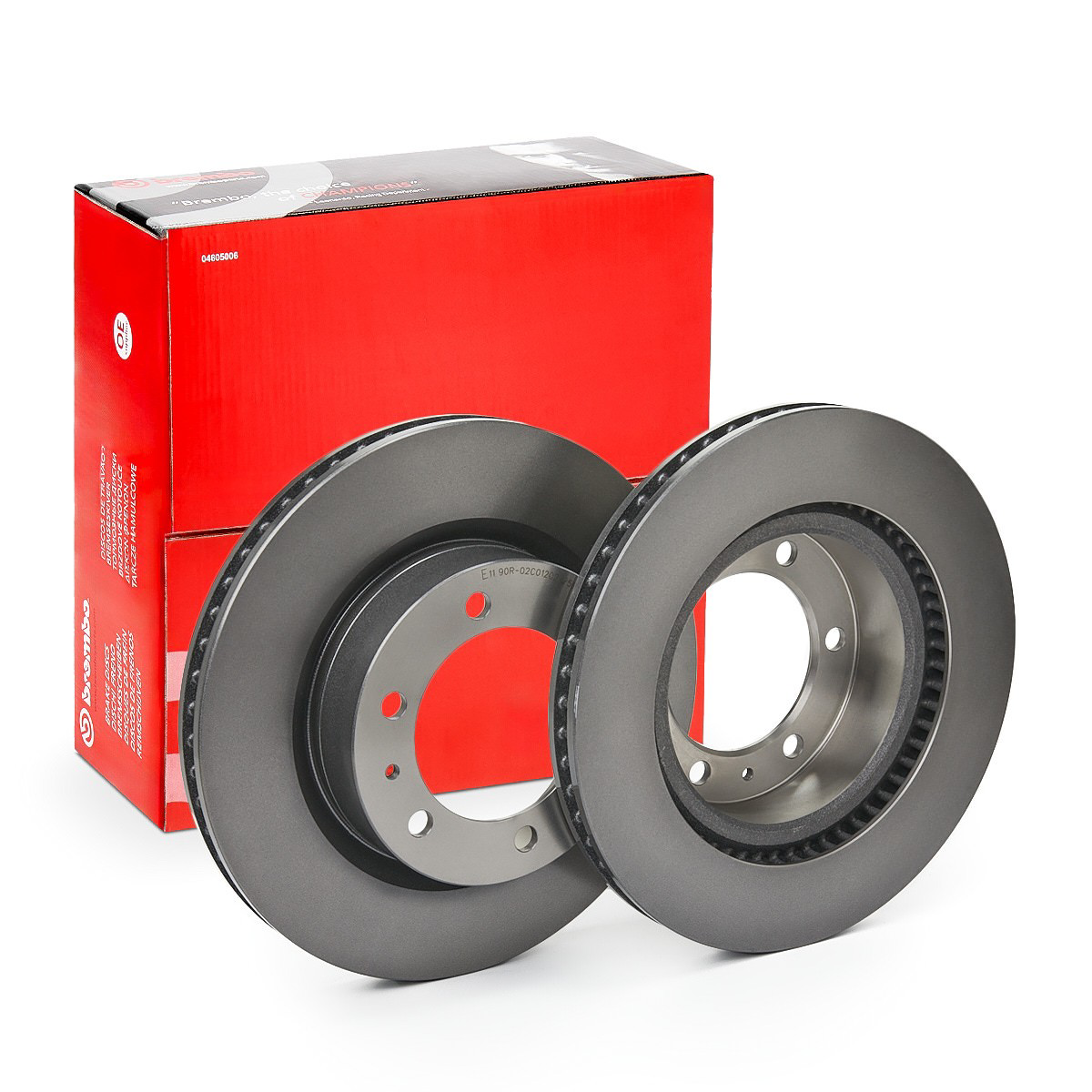Tarcza hamulcowa przednia 09D61711 Brembo