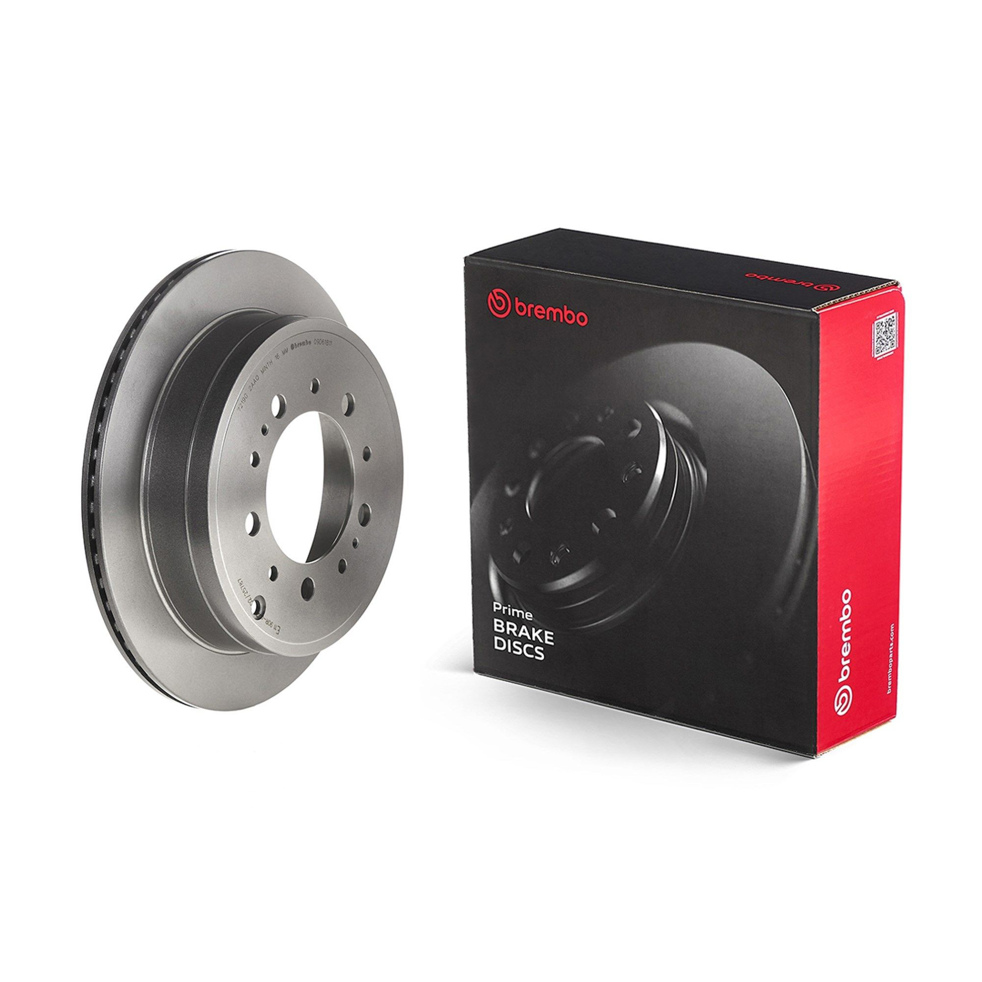 Do koszyka 09D61811 Brembo Tarcza hamulcowa tylna