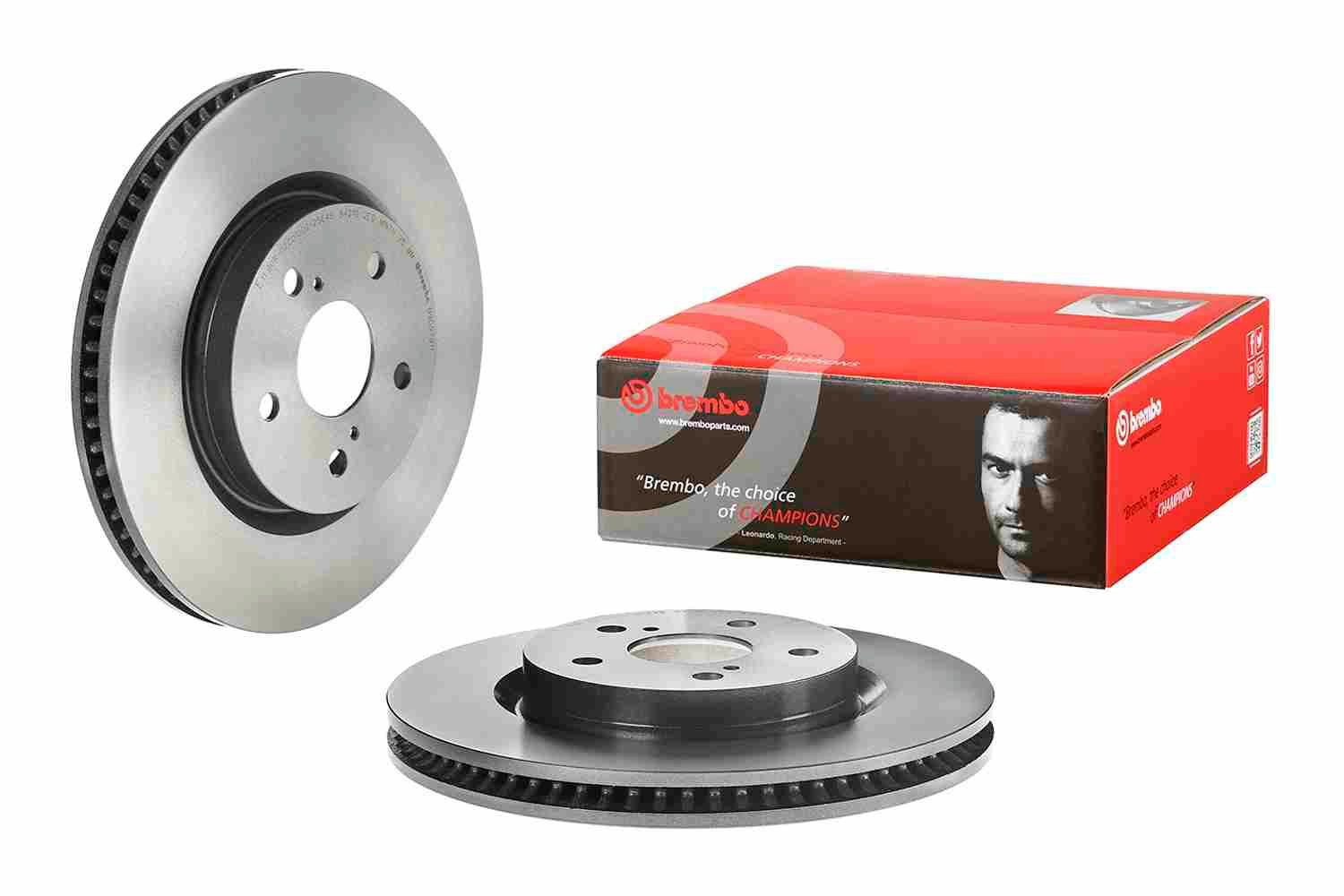 Tarcza hamulcowa przednia Brembo 09D97911
