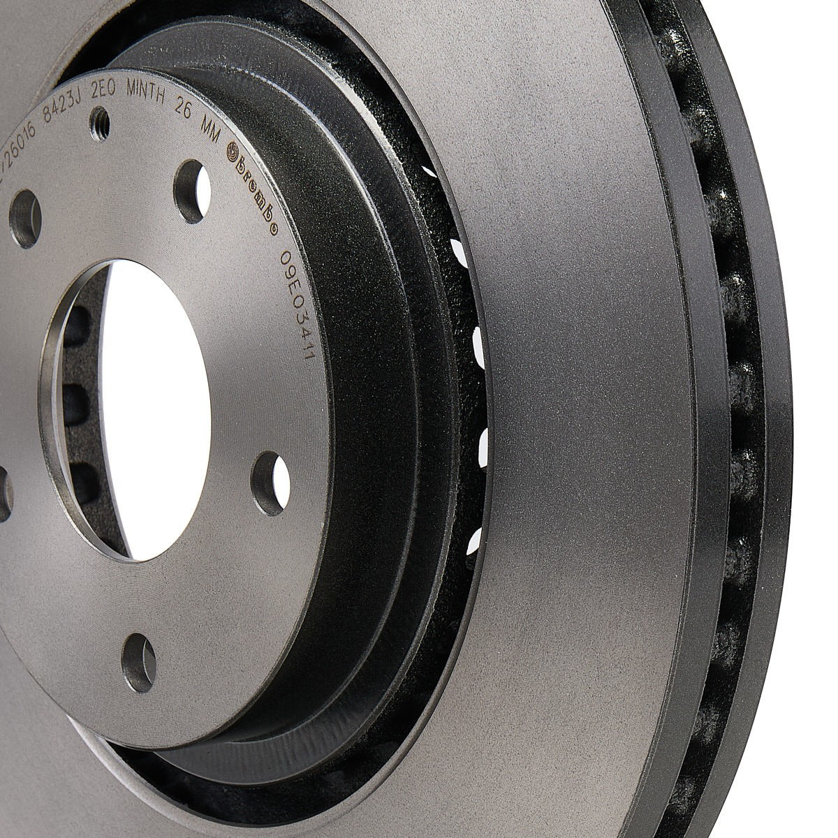 Tarcza hamulcowa przednia 09E03411 Brembo