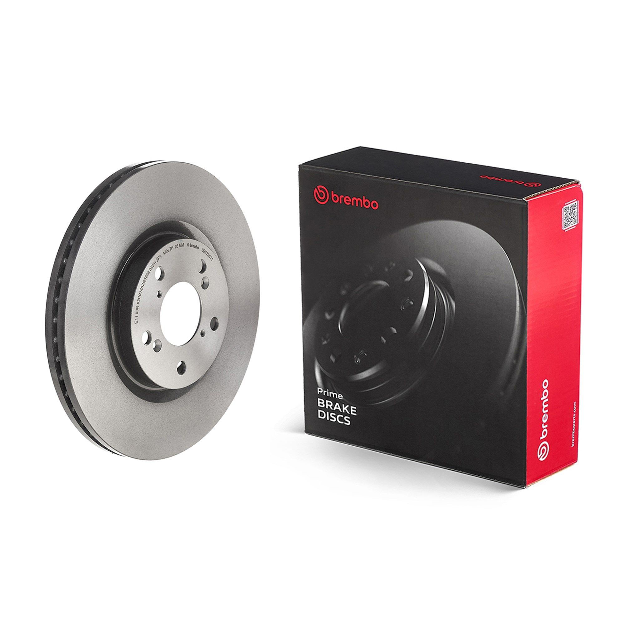 Tarcza hamulcowa przednia Brembo 09E23611 cena, od 116,84 USD