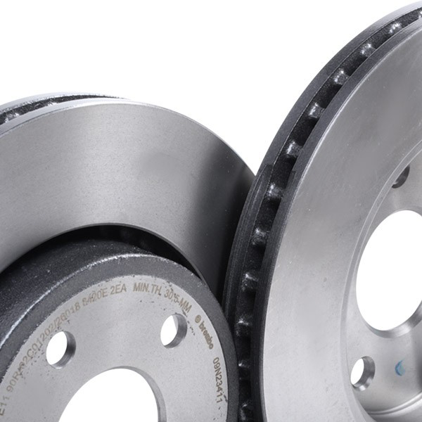 Tarcza hamulcowa przednia 09N23411 Brembo