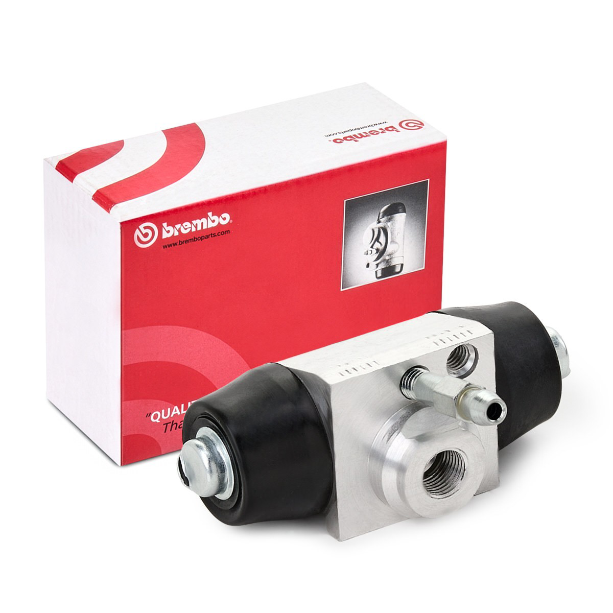 Do koszyka A12244 Brembo Cylinder hamulcowy roboczy tylny