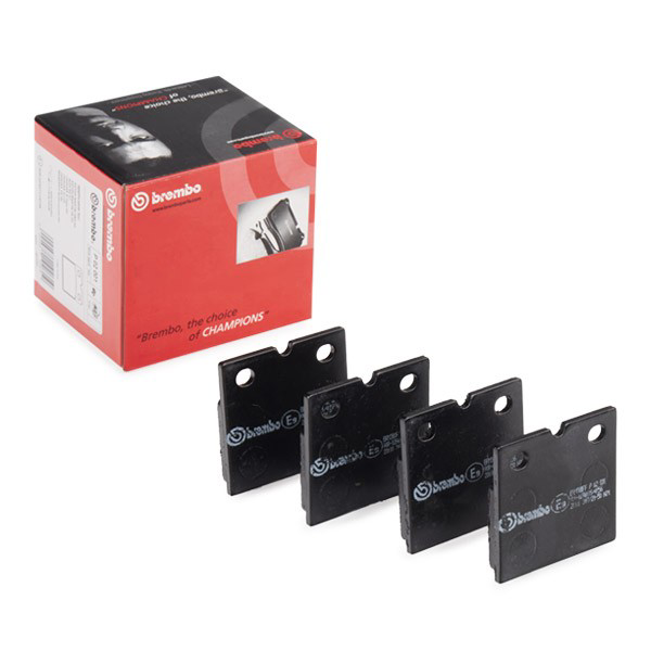 Do koszyka P02001 Brembo Okładziny (klocki) do hamulców tarczowych tylne