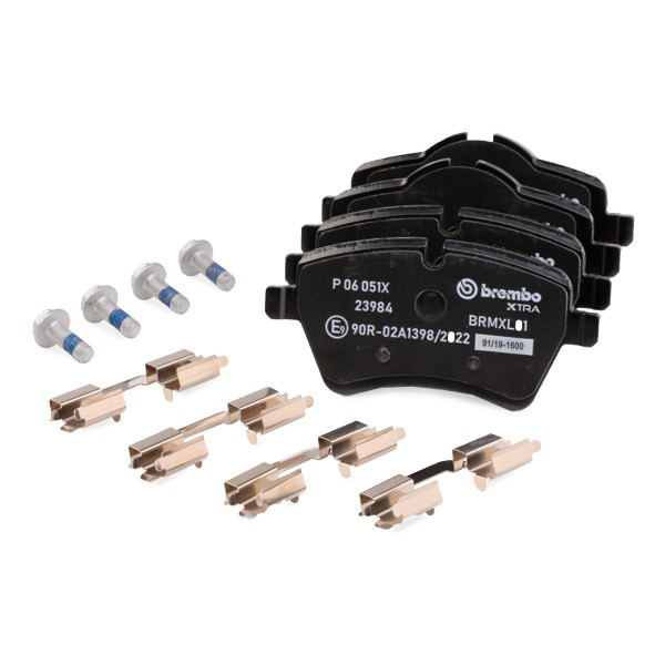 P06051X Brembo Klocki hamulcowe przednie tarczowe