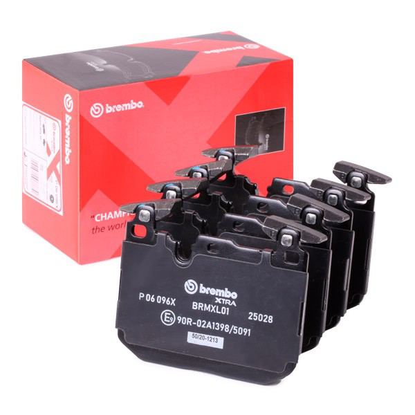 Klocki hamulcowe przednie tarczowe P06096X Brembo