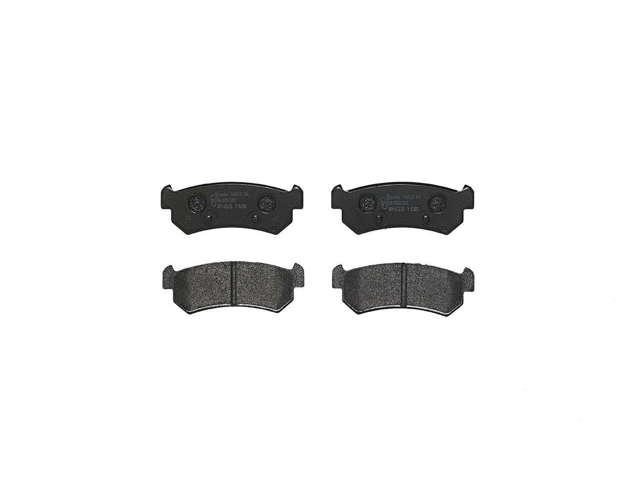Okładziny (klocki) do hamulców tarczowych tylne Brembo P10001 cena, od 15,27 USD
