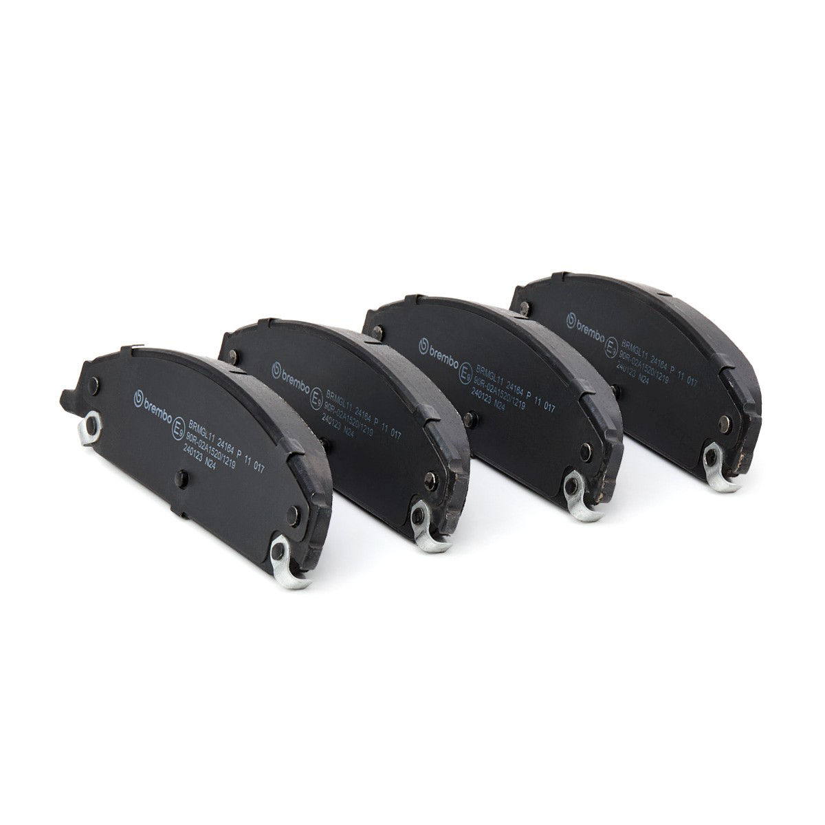 Klocki hamulcowe przednie tarczowe P11017 Brembo