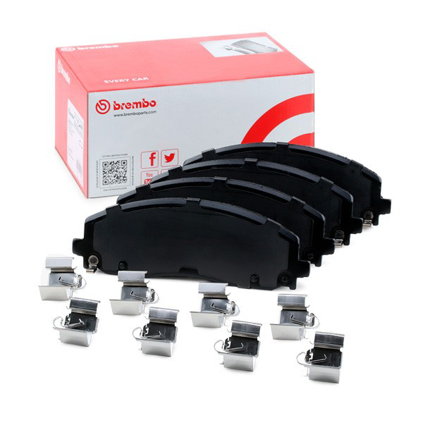 Do koszyka P11035 Brembo Klocki hamulcowe przednie tarczowe