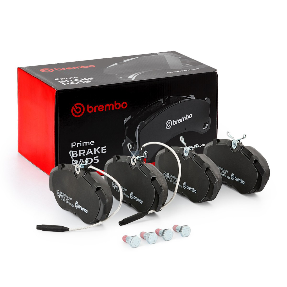 Do koszyka P23068 Brembo Klocki hamulcowe przednie tarczowe
