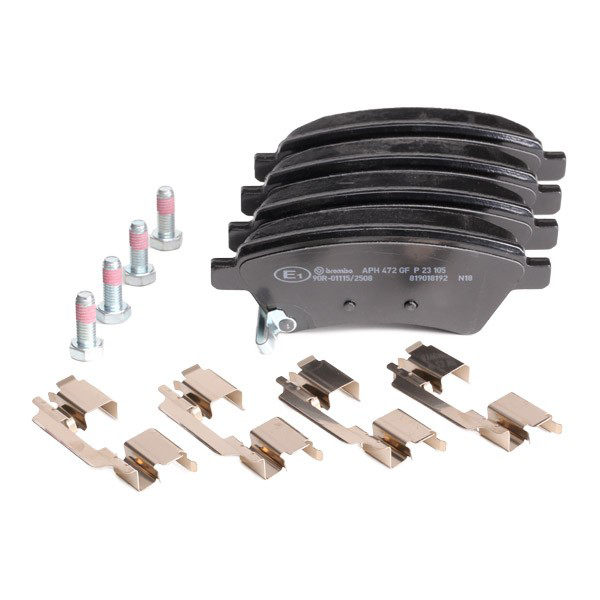 Klocki hamulcowe przednie tarczowe P23105 Brembo