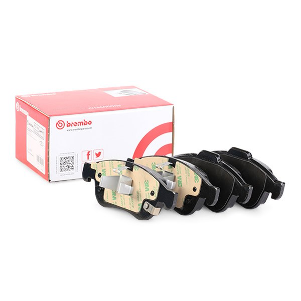 Do koszyka P23165 Brembo Klocki hamulcowe przednie tarczowe