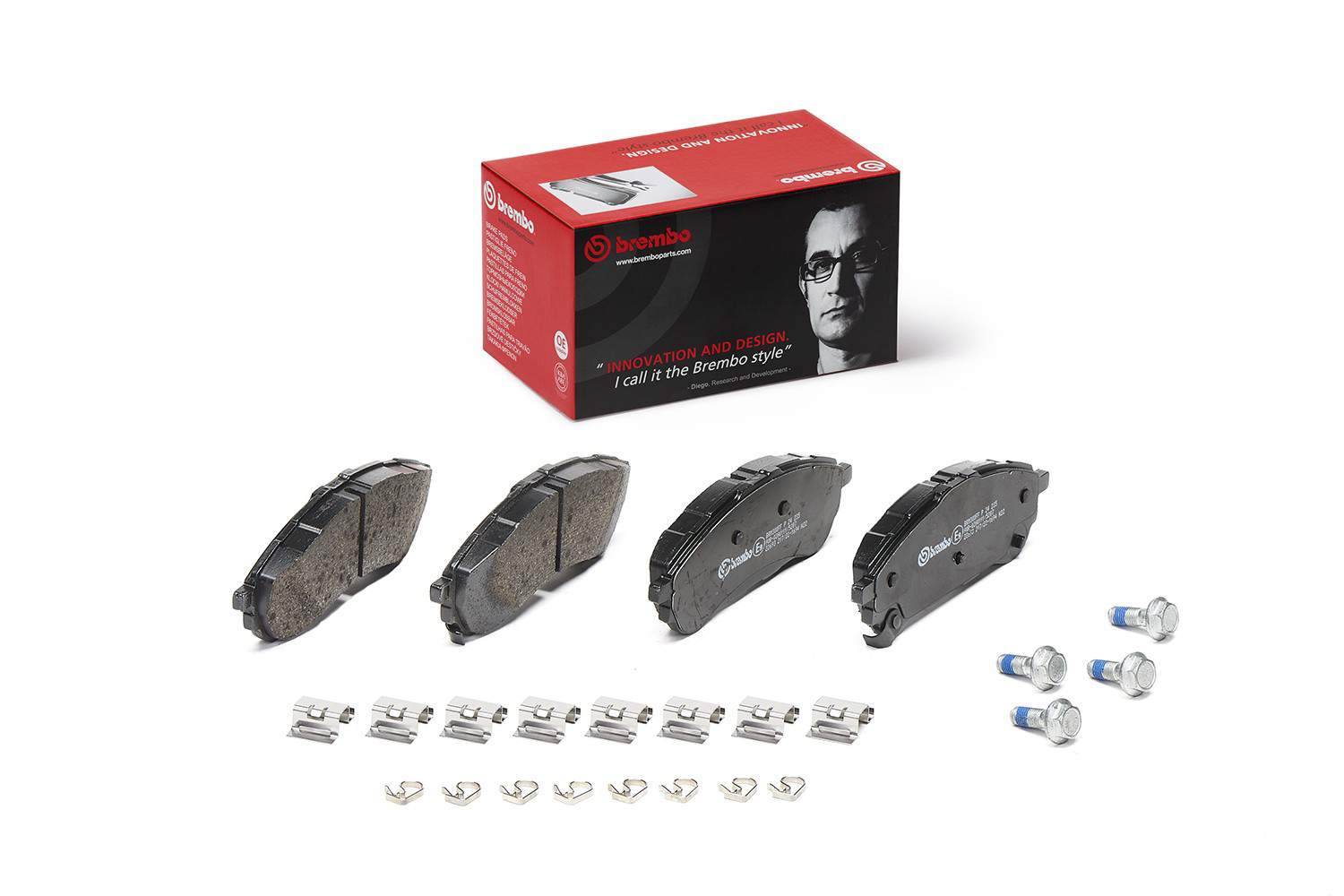 Okładziny (klocki) do hamulców tarczowych tylne Brembo P24235 cena, od 53,19 USD