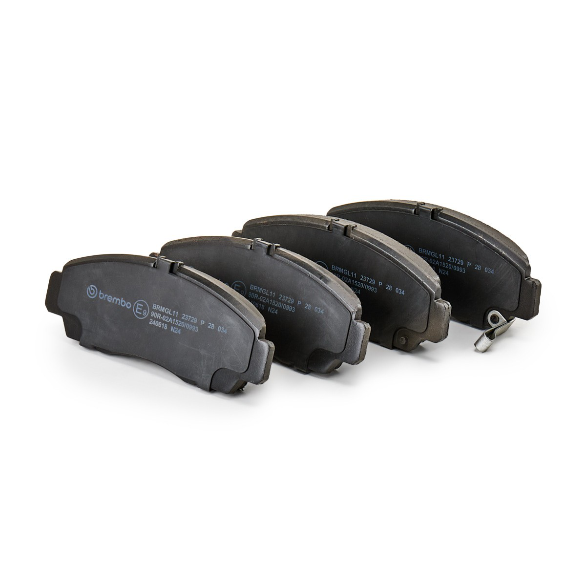 Klocki hamulcowe przednie tarczowe Brembo P28034