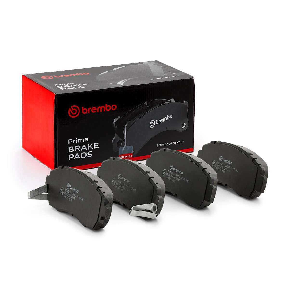 Klocki hamulcowe przednie tarczowe Brembo P28068 cena, od 27,91 USD